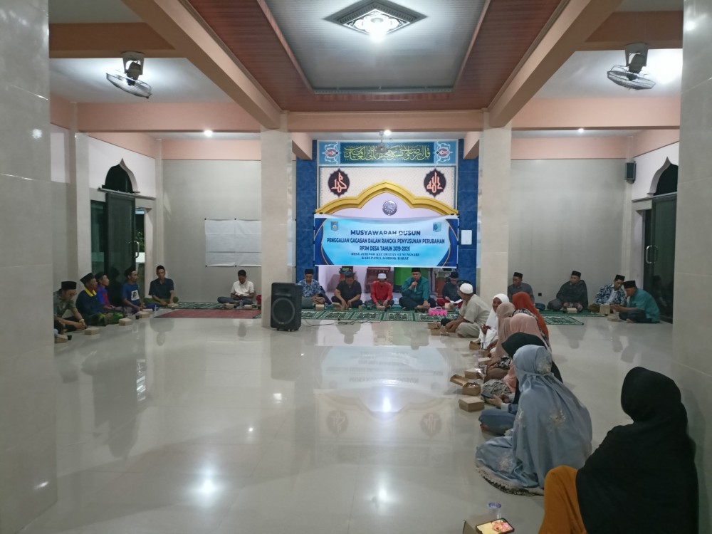 Musyawarah Dusun Ke-4 di Dusun Jeringo Barat 
